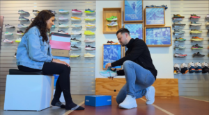 hardloop winkel promotie video