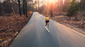 hardloop winkel promotie video